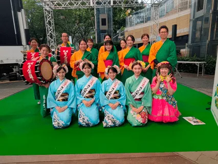 世界一の太鼓パレード「盛岡さんさ踊り」 写真